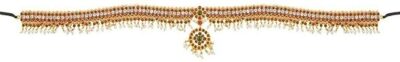 Elite Trade Women's Copper, Metal Jewel Set (Gold, Green, White) - Image 4