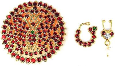Elite Trade 10 Piece Classical Dance jewellery Set For Women - Image 5