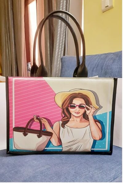 Elite Trade Women Black Handbag - Image 2