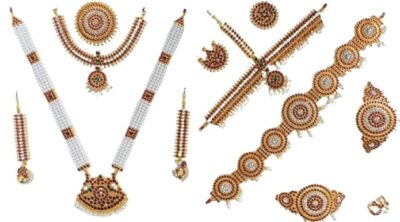Elite Trade Bharatnatyam/Bridal jewelry set for women