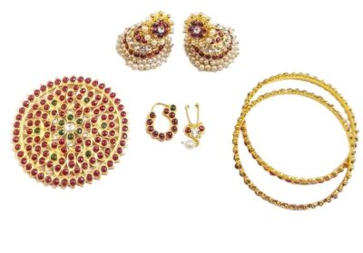Elite Trade Bharatnatyam Dance small Jewelleries/Combo of Small Jewelleries