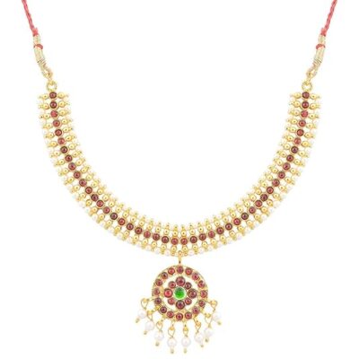 Elite Trade Classical/Bharatnatyam Dance Jewellery Set - Image 5