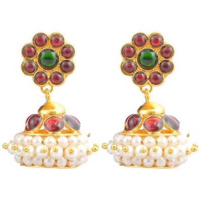 Elite Trade Classical/Bharatnatyam Dance Jewellery Set - Image 3