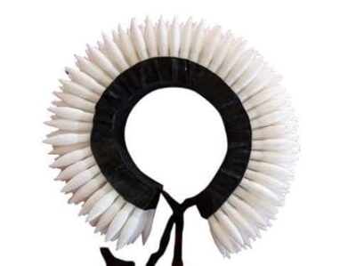 Elite Trade Black and White Bridal Gajra