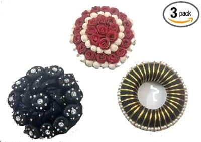 Elite Trade Combo of adjustable BUN/JADA/Hair accessories