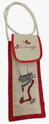 Elite Trade JUTE BAG for Salangai Ghungroo/Anklets Bells/Payal Dance | Return Gifts | Teacher Gifts