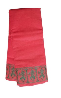 Elite Trading Bharatnatyam/Kuchipudi/Odissi Dance Practice cotton solid plain Saree with Border